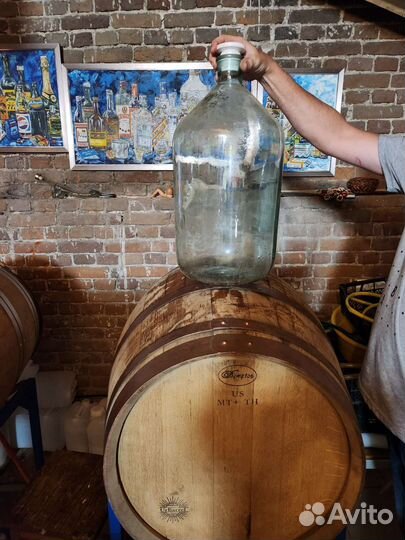 Бутыль стеклянная 20 литров