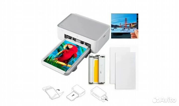 Фотопринтер Xiaomi Instant Photo Printer 1S Set