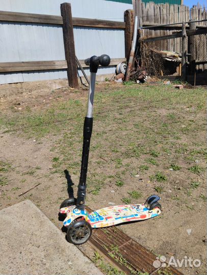 Самокат детский и велосипед
