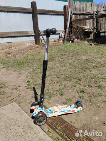Самокат детский и велосипед