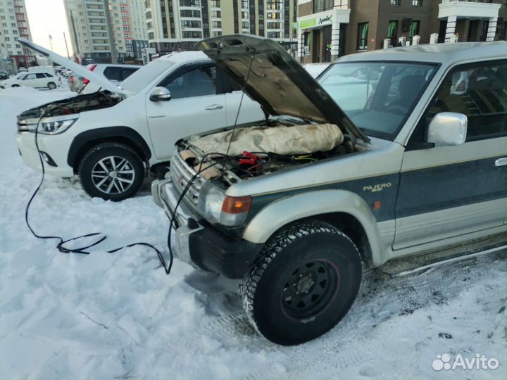 Отогрев авто, прикурить авто, запуск, буксировка