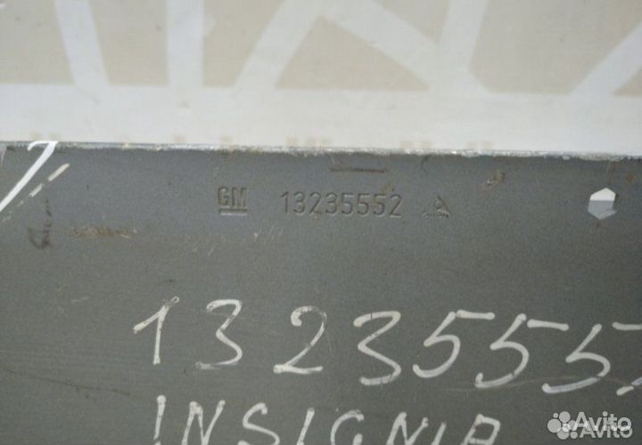 Усилитель бампера opel insignia