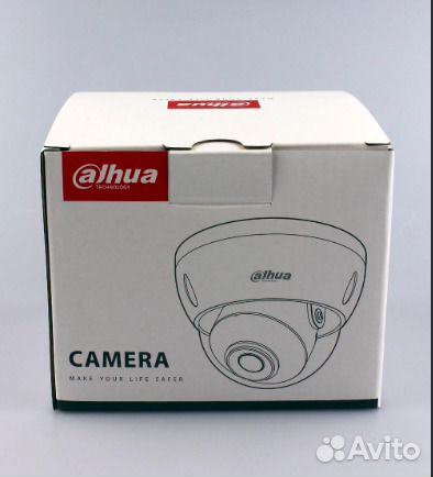 Антивандальная IP Видеокамера купольная