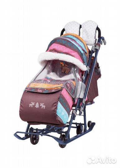Санки-коляска Nika