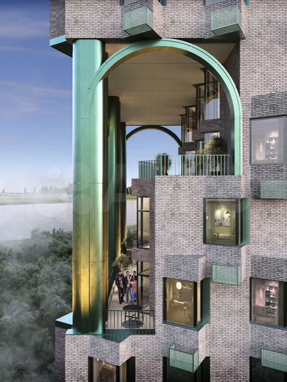 3-к. квартира, 72,9 м², 12/22 эт.