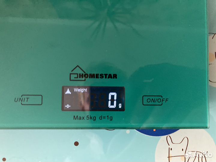 Весы кухонные электронные до 5кг