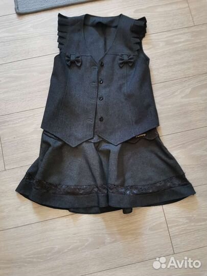 Костюм школьный для девочки рост 140 146