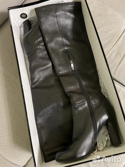 Сапоги натуральная кожа
