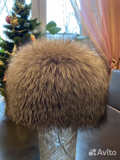 Шапка зимняя меховая женская