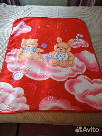 Плед+ одеяло+ лёгкий пледик для малышей
