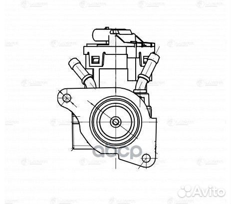 Клапан EGR BMW 3(E90) 06/5(E60) 03- lveg2601 L