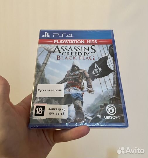 Assassin's Creed IV: Black Flag, Новый, PS4