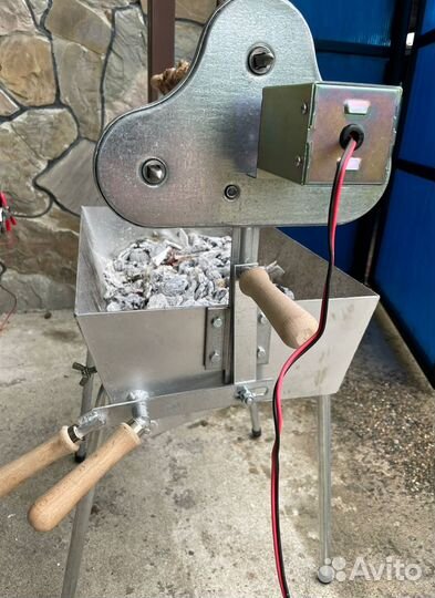 Мангал автоматический угольный