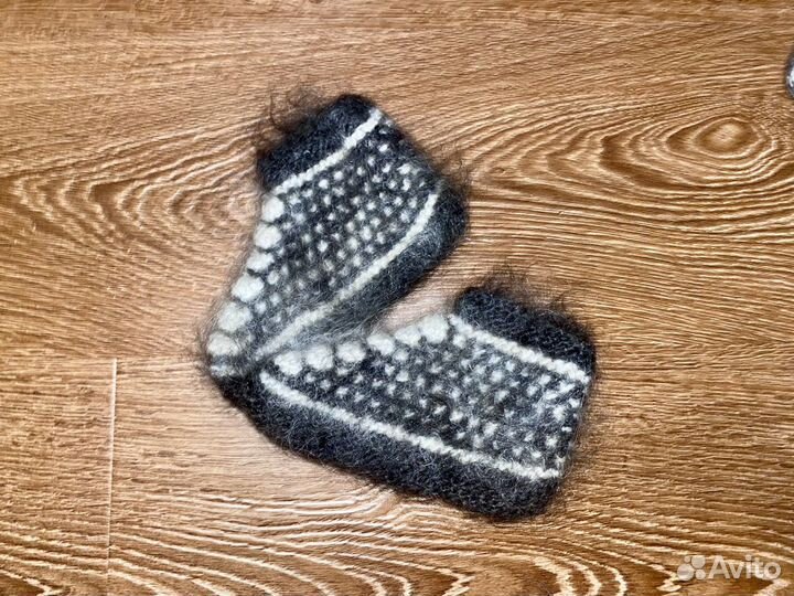Носки варежки шали платки пуховые