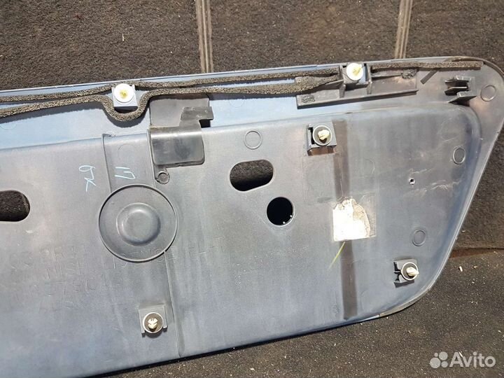 Накладка багажника Mitsubishi lancer 9