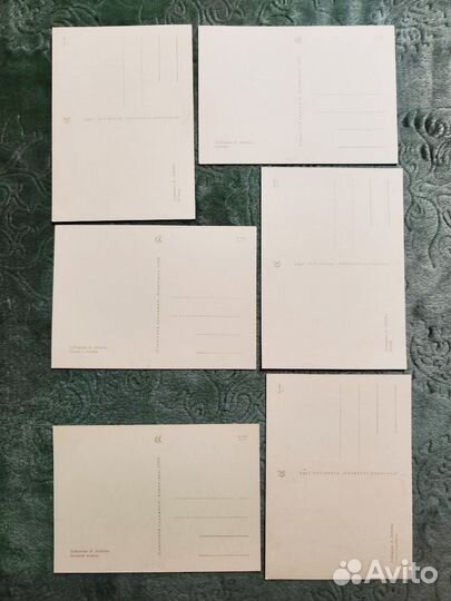 Открытки СССР.Наборы: Худ.Лебедев.и Калевала