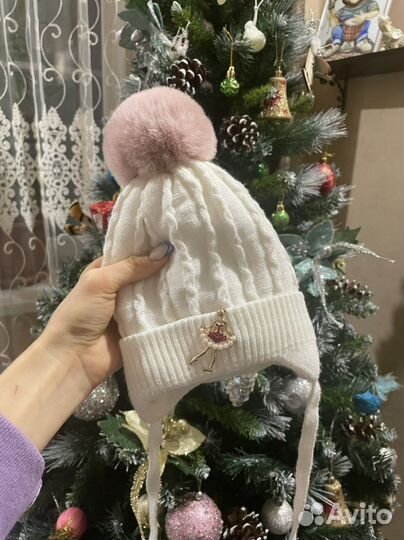 Шапка зимняя для девочки