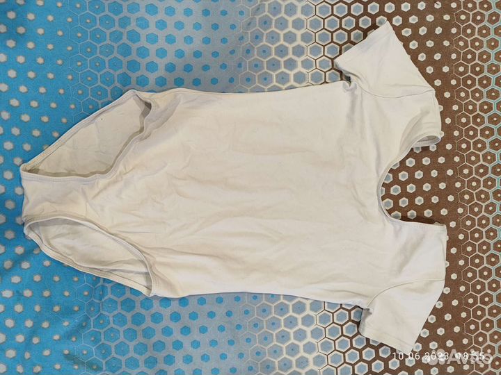 Купальник для танцев белый