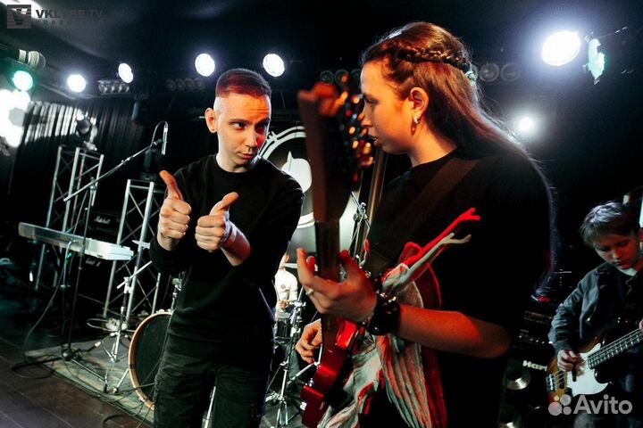 Уроки гитары/вокала/барабанов/фортепиано