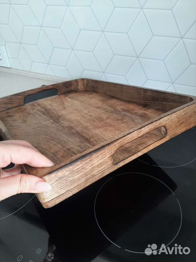 Поднос деревянный в стиле hmhome