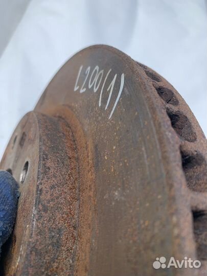 Тормозные диски mitsubishi pajero sport / L200