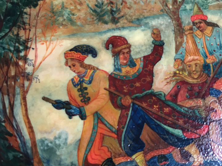 Шкатулка роспись оригинал