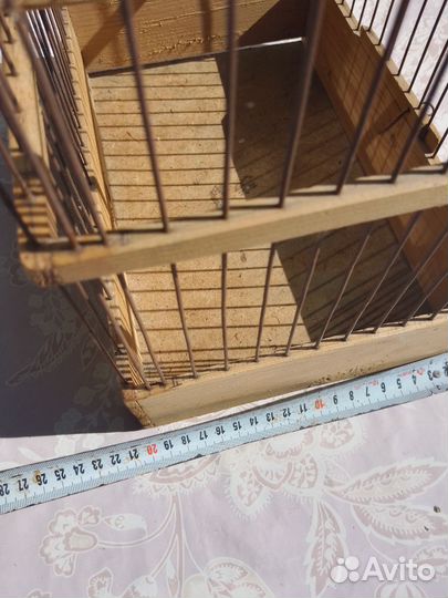 Клетка для птички дерево