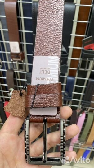 Ремни натуральной кожи