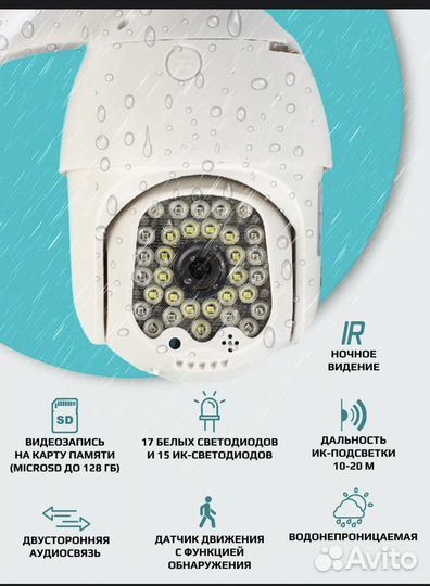 Уличная 4G камера на симкарте