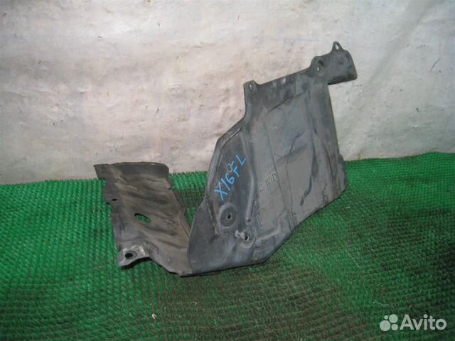 Пыльник двигателя боковой левый Nissan Almera Tin