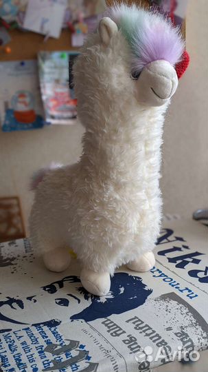 Альпака, мягкая игрушка