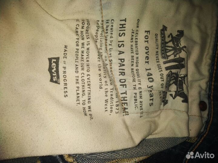 Джинсы мужские Levi Strauss