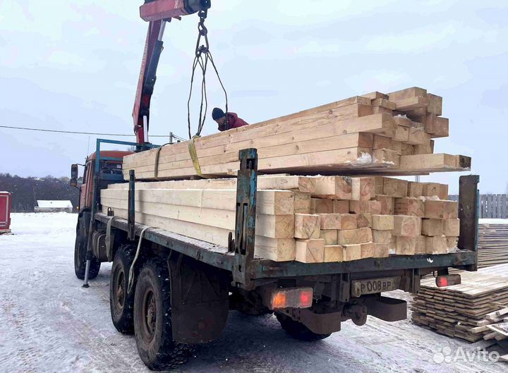 Брус обрезной