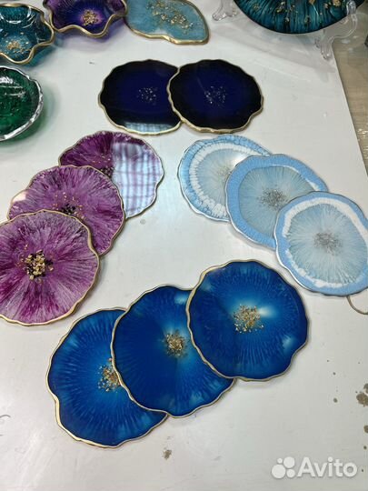 Мастер-класс по эпоксидной смоле и жидкому акрилу