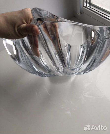 Ваза на подарок Богемия новая