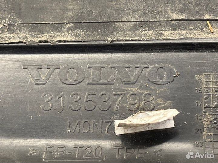 Воздуховод радиатора передний Volvo Xc90 2