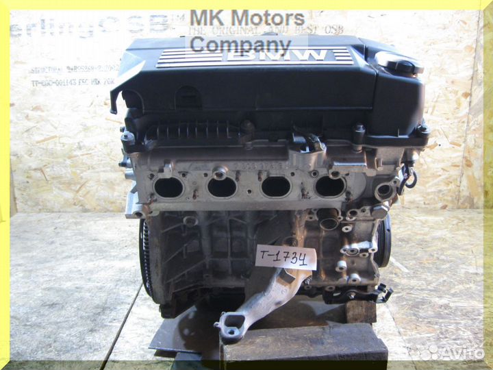 Двигатель 1,6 N45B16 BMW 1 E87 3 E90 №467