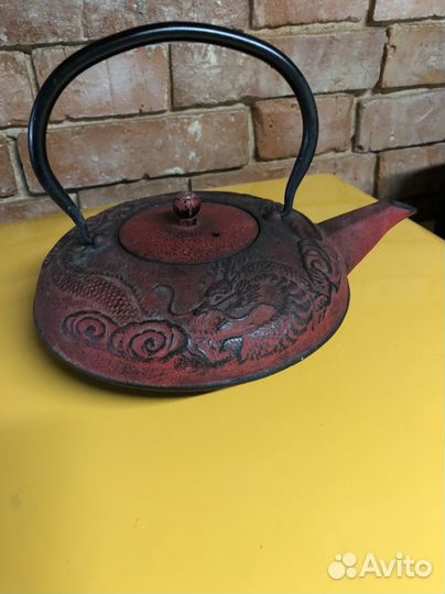Чугунный заварочный чайник Доляна