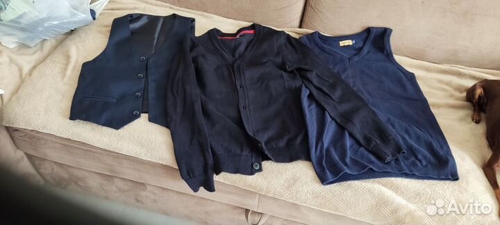 Форма пакетом, для школы синяя