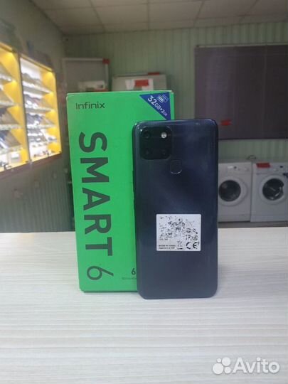 Infinix Smart 6, 2/32 ГБ