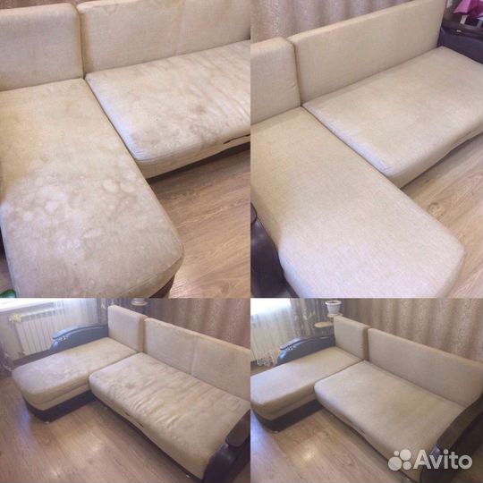 Химчистка мягкой мебели на дому