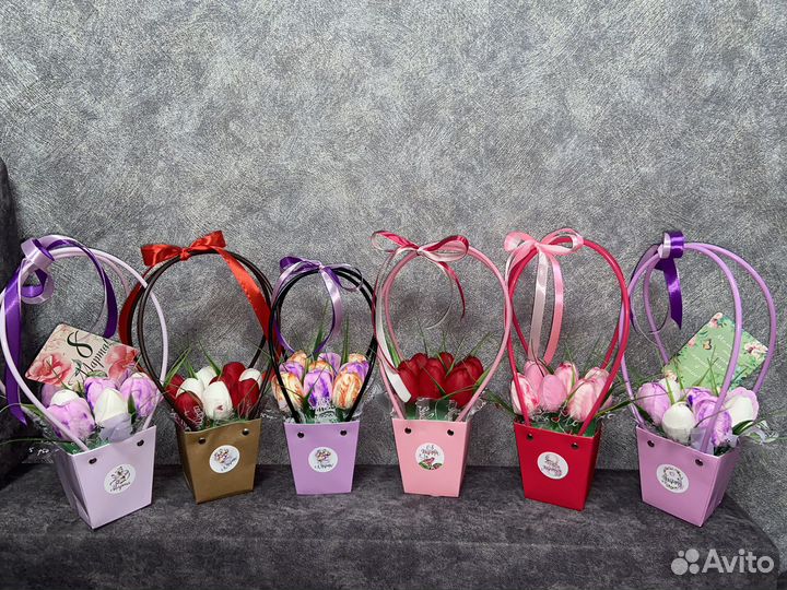 Тюльпаны к 8 марта оптом