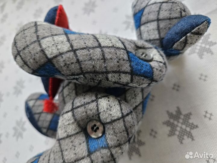 Мишка Тедди интерьерный (ручная работа)