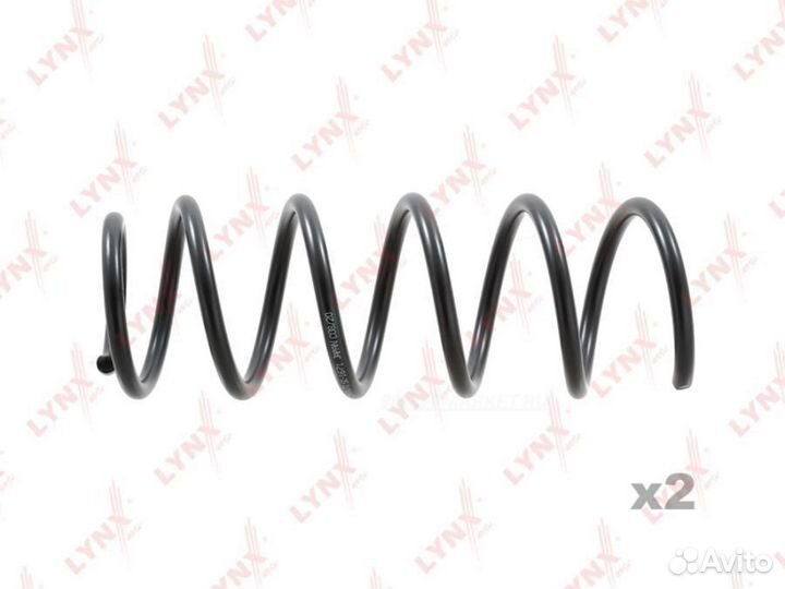 Lynxauto SC-1671 Пружины ходовой части перед