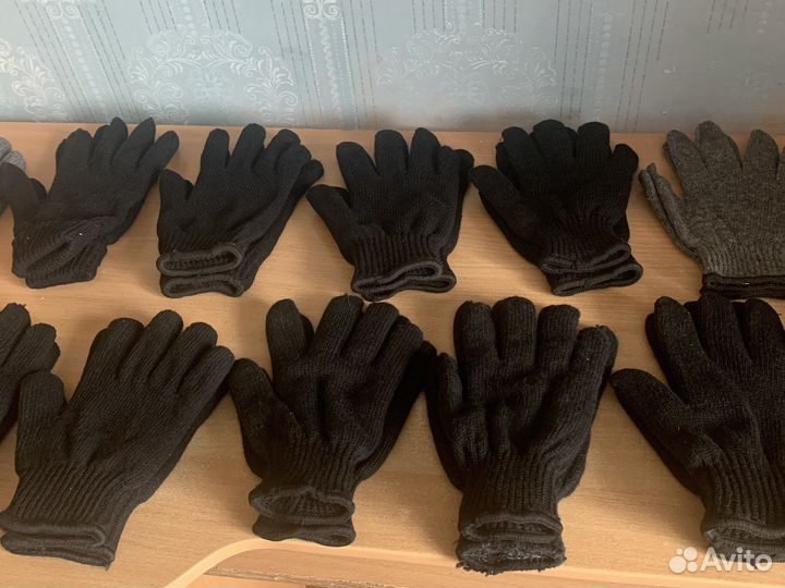 Перчатки вязаные