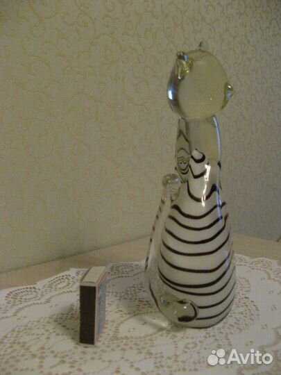 Статуэтки кошка муранское стекло / фарфор