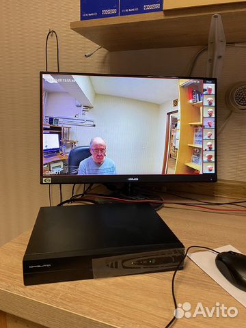 IP видеонаблюдение с тестом лица 4 Мрх