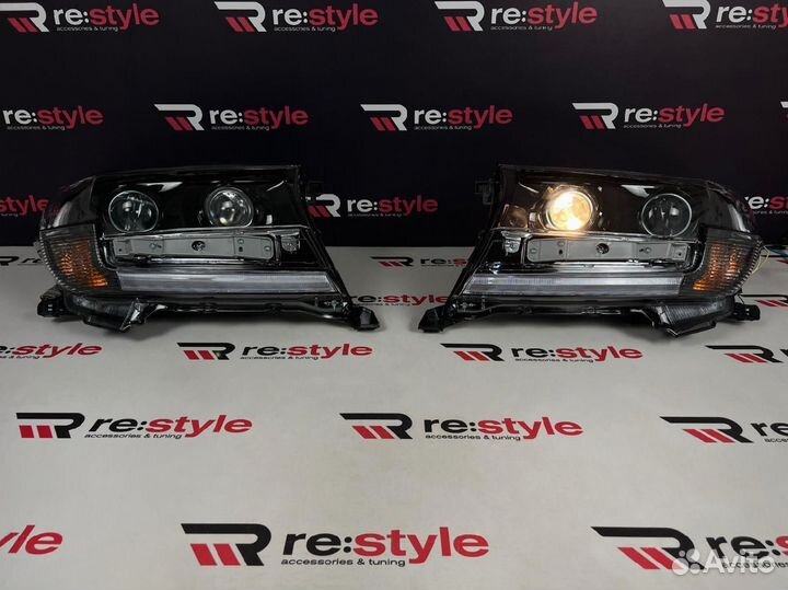 Фары с решеткой Toyota Land Cruiser 200 K2086