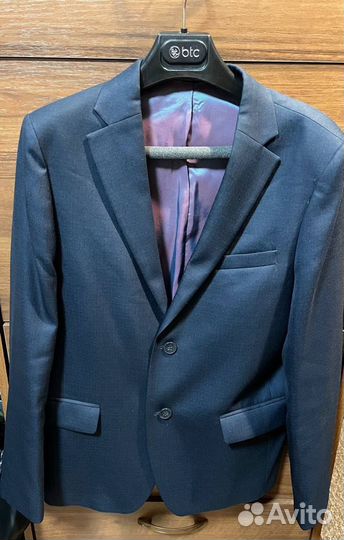 Школьный синий пиджак для мальчиков