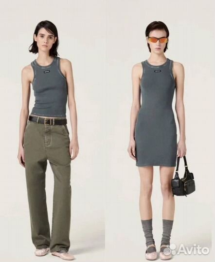 Платье майка Miu Miu